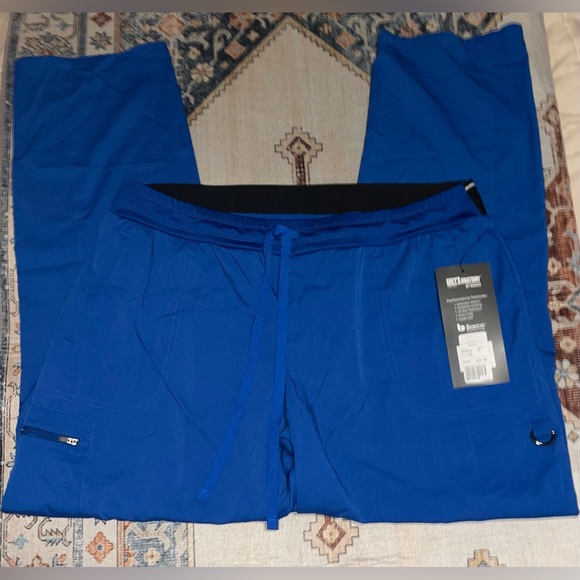 88) NWT GREY'S ANATOMY BYBARCO Spandex Stretch Kim Straight Leg Pant - Picture 11 of 16